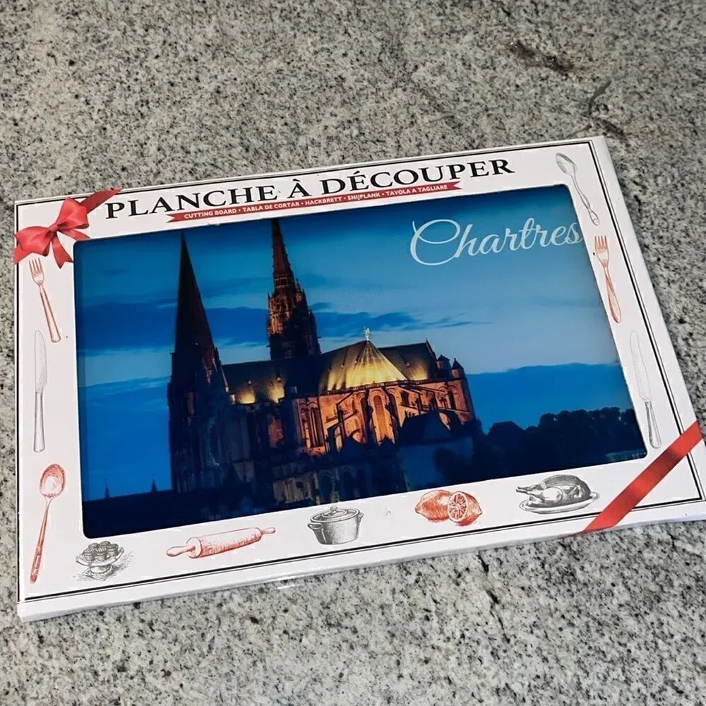 New Chartres Cathedral France French bread Cutting Board Chopping Board 20x30
